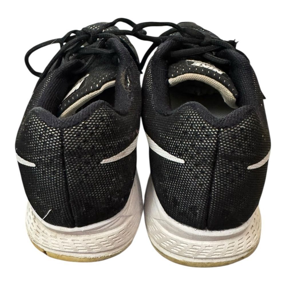 Nike Women's Air Zoom Pegasus 31 Black and White 654486-010 Running Shoes 11 - Picture 5 of 6